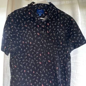 Men’s Apt 9 Button down- Size L